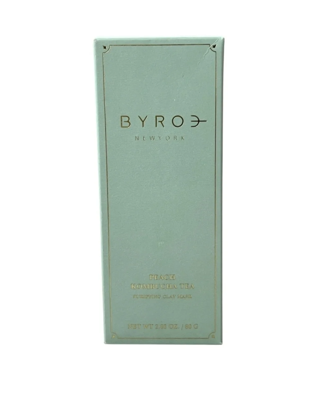BYROE New York Peach Kombucha Tea, Purifying Clay Mask, 2.82oz (Full Size), NIB